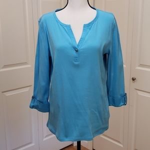 NWT Jones New York 3/4 Sleeve Top Medium